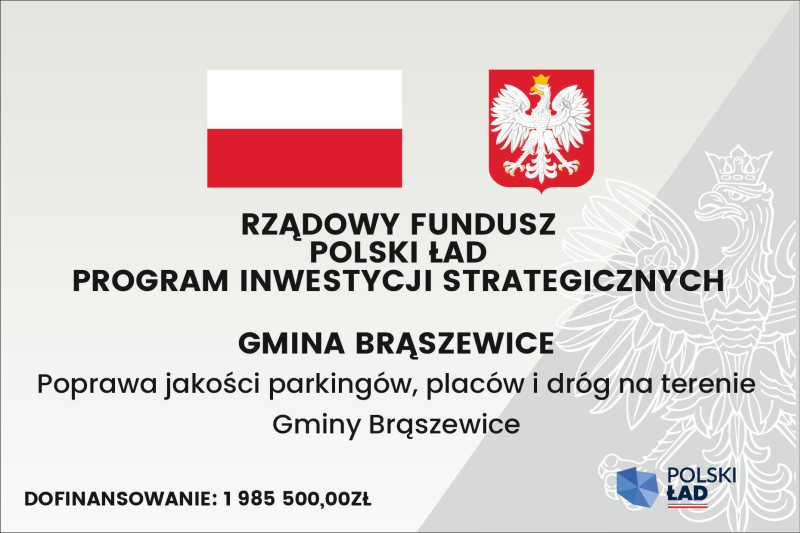 Polski Ład - tabliczka