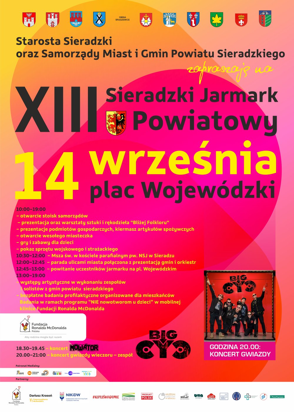 Jarmark Powiatowy 2025 - plakat