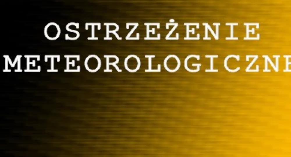 Ostrzeżenie meteorologiczne