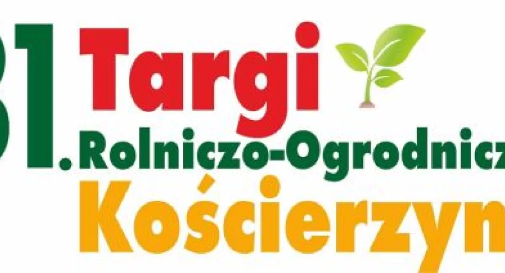 logo trzydziestych pierwszych targów rolniczo-ogrodniczych Kościerzyn