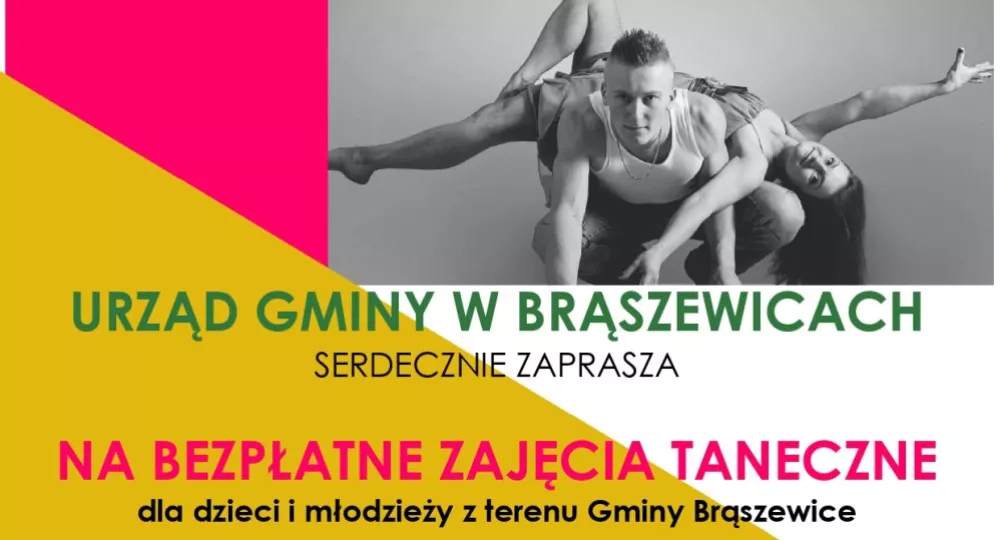 Plakat - zajęcia taneczne