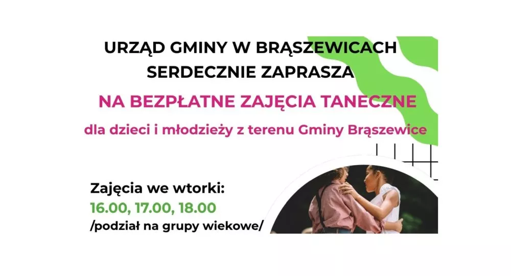 Plakat - Zajęcia Taneczne