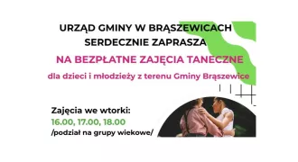 Plakat - Zajęcia Taneczne