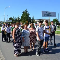 marsz reprezentacji Gmin na Sieradzki Jarmark Powiatowy